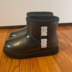 Kids Ugg Clear Black
